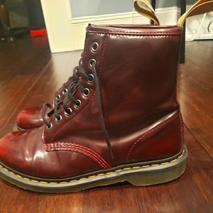 Ox Blood Doc Martins
